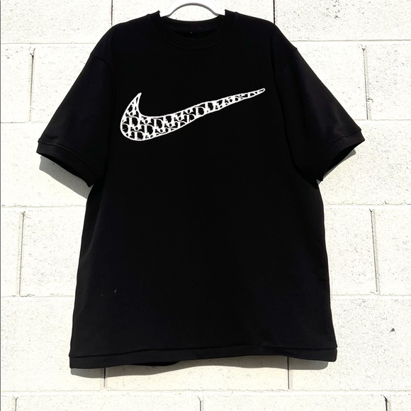 Air Dior Shirt Black Jordan Nike 